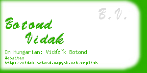 botond vidak business card